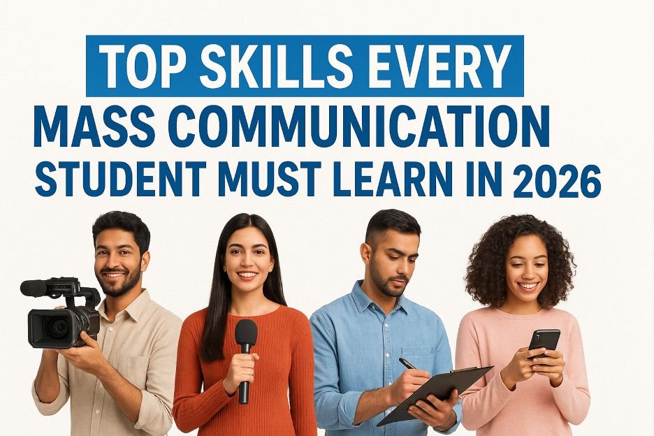 top skills every mass communication student must learn in 2026