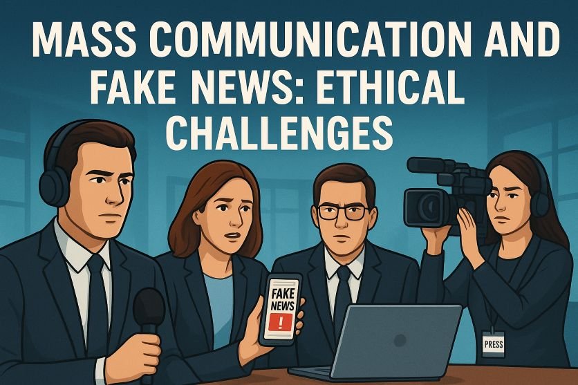 mass communication and fake news ethical challenges